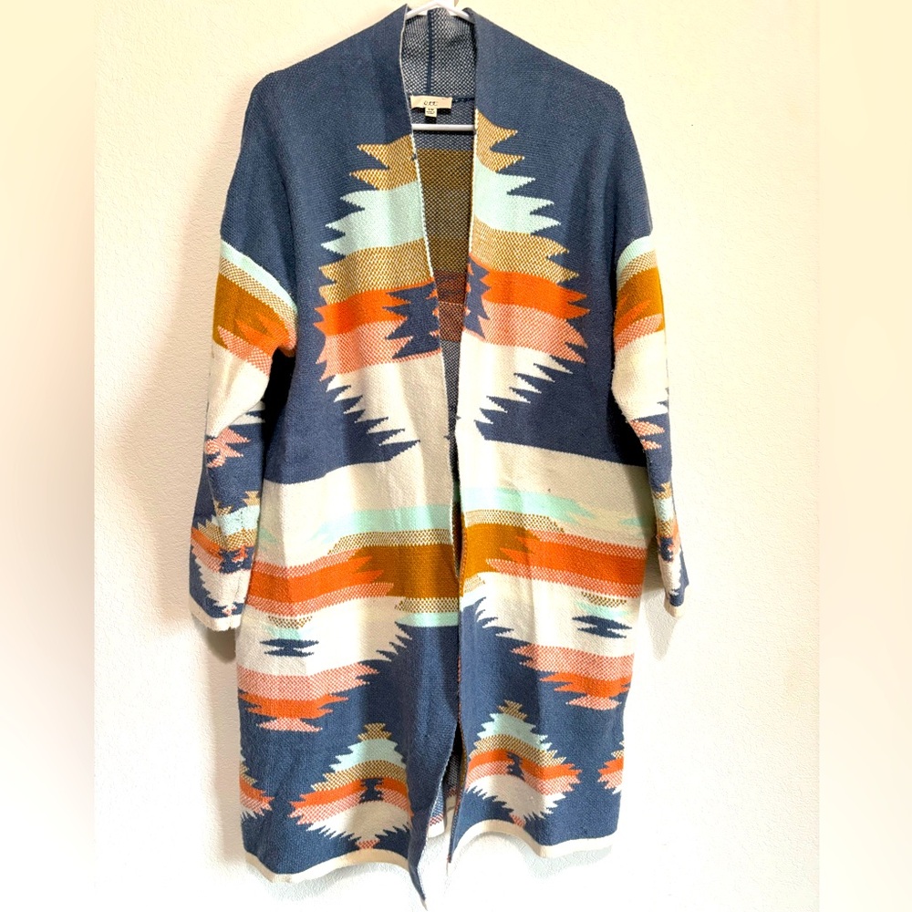 Fun Western Aztec Sweater small/medium